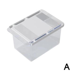 Transparent Bathroom Cotton Stick Makeup Cotton Bathroom Pull-Out Storage Drawer Style Storage Box Under The Mirror Cabinet