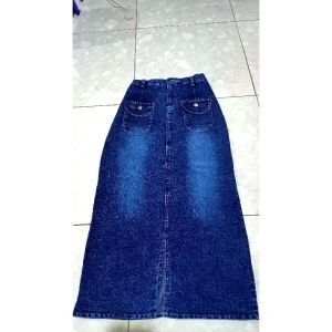 rok wanita prabba//rok jeans prabba//rok wanita dewasa model terbaru