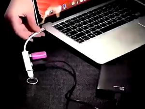 Bộ chia USB 4 cổng USB 3.0 hợp kim nhôm bạc - HUB USB tốc độ truyền dữ liệu siêu tốc chuyển đổi cho Laptop Máy tính