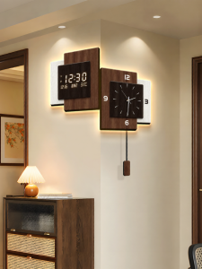 HAOJIUBUJIAN | Corner Mount Digital Perpetual Calendar Clock