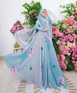 (13) DIANA Series Gamis Syari by Alya Syari - Nazra.SHA