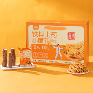 Healthy Snack Iron Rod Yam Fried Snail 1500g Gift Box Crispy Delicious Chicken Inner Golden Independent Pack Chinese Pastry