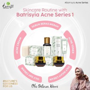 Batrisyia Paket Acne Series 1 - Skincare Wajah Berjerawat
