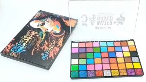 54 Warna Pearl Fluorescent Face Body Art Paint Halloween Christmas Watercolor Body Painting Paint