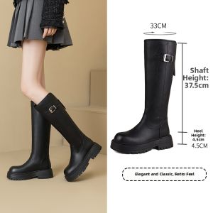 Josiny | Hot Sale Women Knee-High Riding Boots