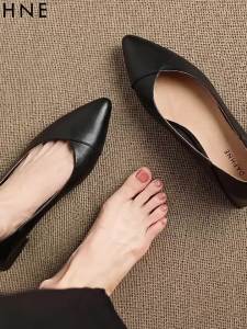 Daphne | Giày Đơn Nữ Đế Cao Mũi Nhọn