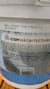 CSM 20KG White Grey Green AP200 Flex Acrylic Polymer Waterproofing