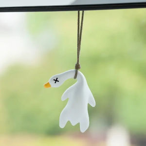 E.B.【Ready in Stock】 UV Changeable Color Roast Duck Pendant Creative Keychain Bag Decoration Fashion Accessory 1Pc