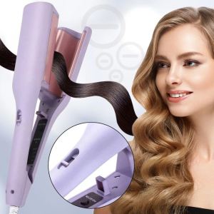 Alat Pengeriting Rambut Lambswool Besi Pengeriting 32MM Electric Curling Iron Styling French