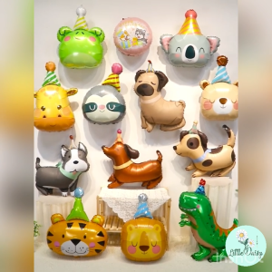 ร้านไทย ลูกโป่งสัตว์สายตี้ ฟอยล์น้องหมาปาร์ตี้ รวมสิงสาราสัตว์แก๊งค์ปาร์ตี้ ฟอยล์วันเกิด ลูกโป่งวันเกิดน้องหมา