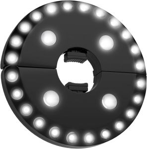 Super Bright Umbrella Pole Light 28 LED Lights 3 Brightness Modes Cordless Umbrella Light for Camping Tents or Outdoor Use