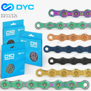 DYC 10/11/12 Speed Mountain Road Bike Chains SP PIN Colorful electroplating Competition level fit for UT SRAM DA SHIMANO