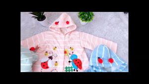 Jaket Anak Cewe Bordel Motif Kumbang Lucu 1-5 tahun