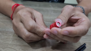 ปลั๊ก QS6H Single lock waterproof ring Connector For Electric bicycle electric motor car Energy storage battery UAV Drone airplane QIUSHANG