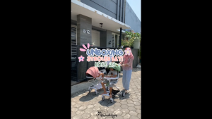 Mmflight Stroller Bayi Lipat Travelling Stroller Baby  Kereta Dorong Bayi 2 Arah