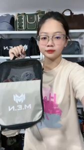 Túi đựng giày trơn gọn nhẹ có quai xách tiện lợi 1 ĐÔI sắc màu trẻ trung vuông KT1 FST5 [Giá siêu rẻ]