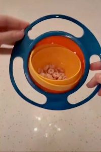 360 Degree Gyro Feeding Bowl for Babies Baby Christmas Gift