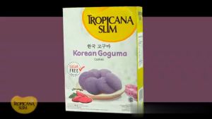Camilan Ringan Tropicana Slim 100 Gram (5 Sachet) Rasa Hokkaido Cheese, Korean Goguma, dan Klepon