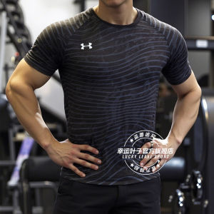 under Armour Mens Quick Dry T-Shirt Short Sleeve Running Fitness Training Top White Half Sleeve Sportswear Casual Style