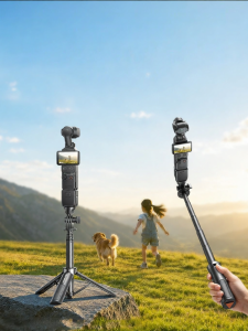 CRENOV | DJi Compatible Extendable Tripod Selfie Stick Portable Stand