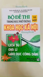 Sách - Bộ đề thi thpt quốc gia khoa học xã hội - tổ hợp lịch sử - địa lí - giáo dục công dân