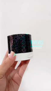 Mini Speaker Bluetooth S10 Creck Effect LED Portable Speker Motif Retak S-10 Speaker Music Box Super Bass A2DP