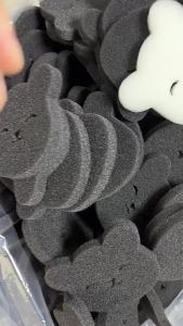 Washing hine Filter Net Cotton Octopus Hair Remover Dryer Bear Cat Hair Cotton  Hair Filter Sponge