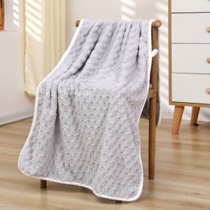 70x140cm Bath Towels Coral Fleece Ultra Absorbent Waffle Weave Soft Absorption Quick Dry Polyester Spa Gym Towels Unscented