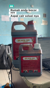 Aspal cair Waterproofing 5 kg pelapis anti bocor/gratis ongkir/cat kolam/cat pelapis dak dan talang