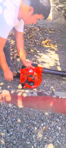 26CC High-Performance Gasoline Leaf Blower Portable Handheld Garden Air Blower with Easy Starter for Snow Leaf and Dust Removal