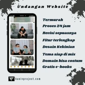 Undangan Digital Pernikahan Website Tema 1 Sampai 8 Termurah Wedding Invitation Elegant