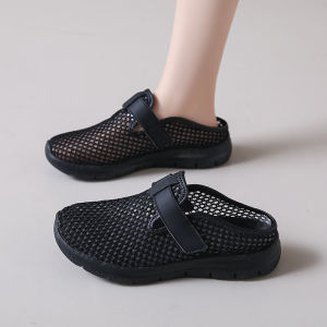 Anti-Slip Flat Bottom Head Cover Slippers Womens Indoor Shoes Comfortable Low Heel EVA Sole Home Slippers Summer New Arrival