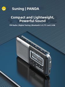 Panda | Panda S5 Multi-Functional Senior Player Book Listening Companion Radio Bluetooth Desktop Speaker MP3 WMA Format Support