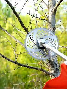 255mm 40T Brush Cutter Blade Replacement Circular Saw Blade Cutting Grass Lawn Mower Cutte