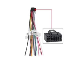 Đa Năng 16 Pin ISO Nữ Radio Xe Hơi Đầu CD Adapter Kết Nối Dây Cắm Bộ Cho Pioneer Tự Động Dây 1 Cái