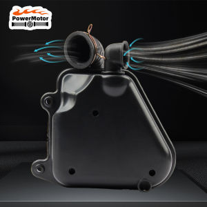 ชุดประกอบกล่องกรองอากาศรถจักรยานยนต์สำหรับ Yamaha JOG50 3KJ ZR50 ZX50 JOG90 YA90 50cc-90cc สีดำ กรองอากาศสกู๊ตเตอร์ขนาดเล็ก