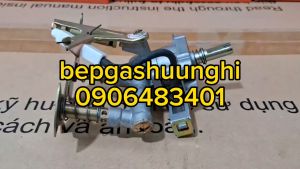 Công tắc bếp gas đôi điếu gang có chế độ hâm