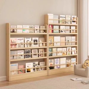CONOCO Mall Solid Wood Bookshelf Storage Bookcases Shelving Shelf Display Rack Shelf Wooden Bookshelf