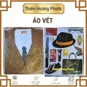 Áo bà ba hoa vàng mã cho bà