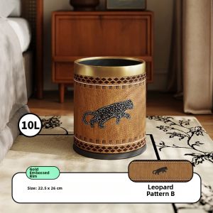 Vintage Style High-end Trash Bin Press-top