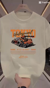 LC.TRADING  เสื้อยืดเเฟชั่นใหม่ พิมพ์ลายกราฟิก ทรงดีสไตล์เกาหลี ผ้าดีคุณภาพสูง สินค้าพร้อมจัดส่ง มีเก็บเงินปลายทาง B0224