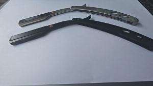 มีดโกนหนวดสแตนเลสสำหรับผู้ชาย มีดโกนหนวดด้วยตนเอง ชุดตัดผมสำหรับผู้ชาย G3554