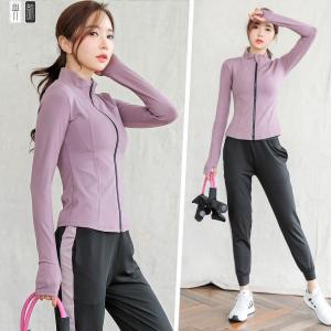 ชุดโยคะออกกำลังกายสำหรับผู้หญิง ชุดวิ่งเช้า ชุดออกกำลังกาย ชุดโยคะ ชุดกีฬา ชุดกีฬาฤดูใบไม้ร่วงและฤดูหนาว ชุดออกกำลังกายสุดไฮเอนด์