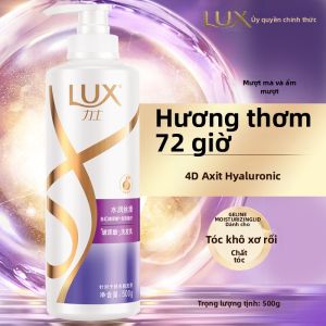 Lux | Dầu Gội Hyaluronic Acid & Tinh Chất Cá Hồi Mùi Thơm Dài 72 Giờ 750g