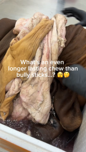 หนังวัวม้วน ขนมแทะหมาอบแห้ง แก้เบื่อ ขัดฟัน Bellas Bites Beef Skin Roll Chew for Dogs