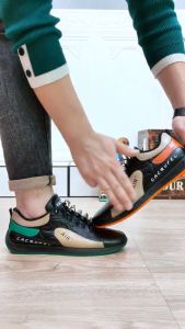 King VIRUS..K-35 Sepatu Pria Import Sneakers Olahraga&Outdoor Nyaman Bahan Berkualitas SOL Ruber Kekinian Gaya Korea Terbaru /Casual Shoes Super Premium Import Sepatu Kuliah &Sekolah Nyaman Buat Dpakai