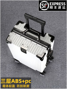 Classic Ivory Travel Suitcase Luggage Durable for Men And Women Large Capacity 24 28 with Password Boarding Roll Bag