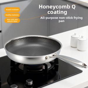 Non-stick Induction Stainless Steel Frying Pan