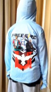 Áo khoác nắng Free Firehuyền thoại FreeFire Game cho bé Hoangkids chất thông hơi cho trẻ em từ 15kg-40kg