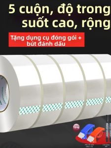 deli | Băng Dính Trong Suốt Độ Bám Cao 6cm